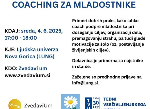 Coaching za mladostnike