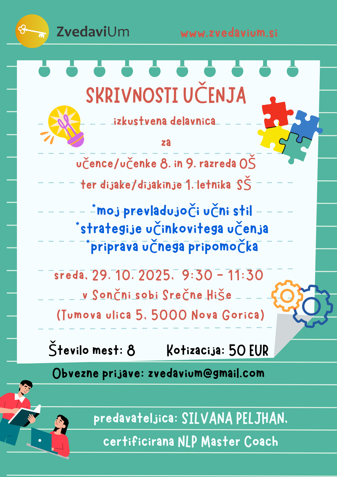 delavnica skrivnosti učenja